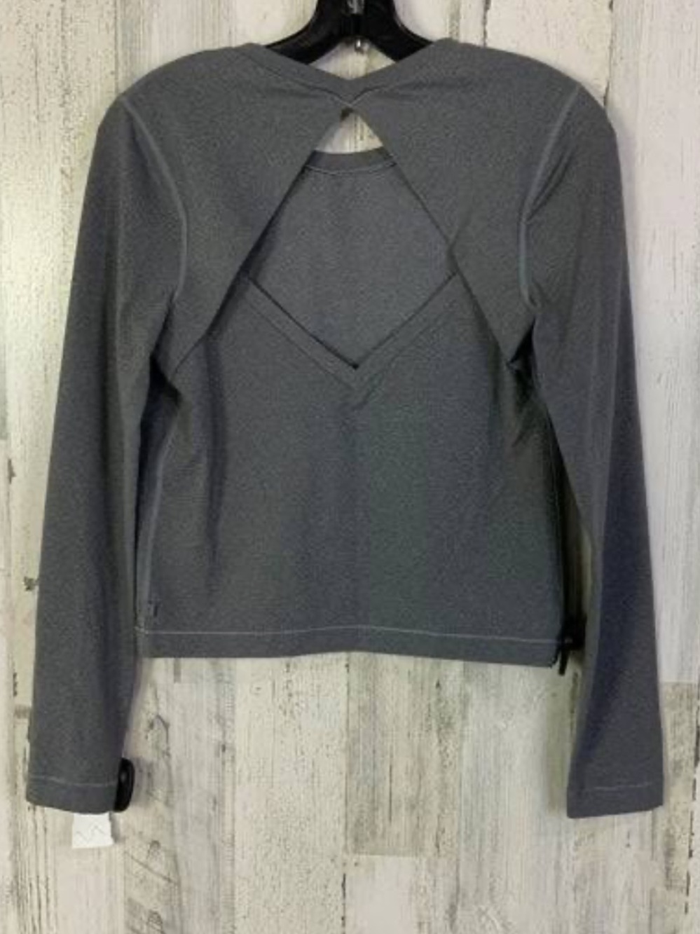 LULULEMON Back Up Long Sleeve Shirt Size 4